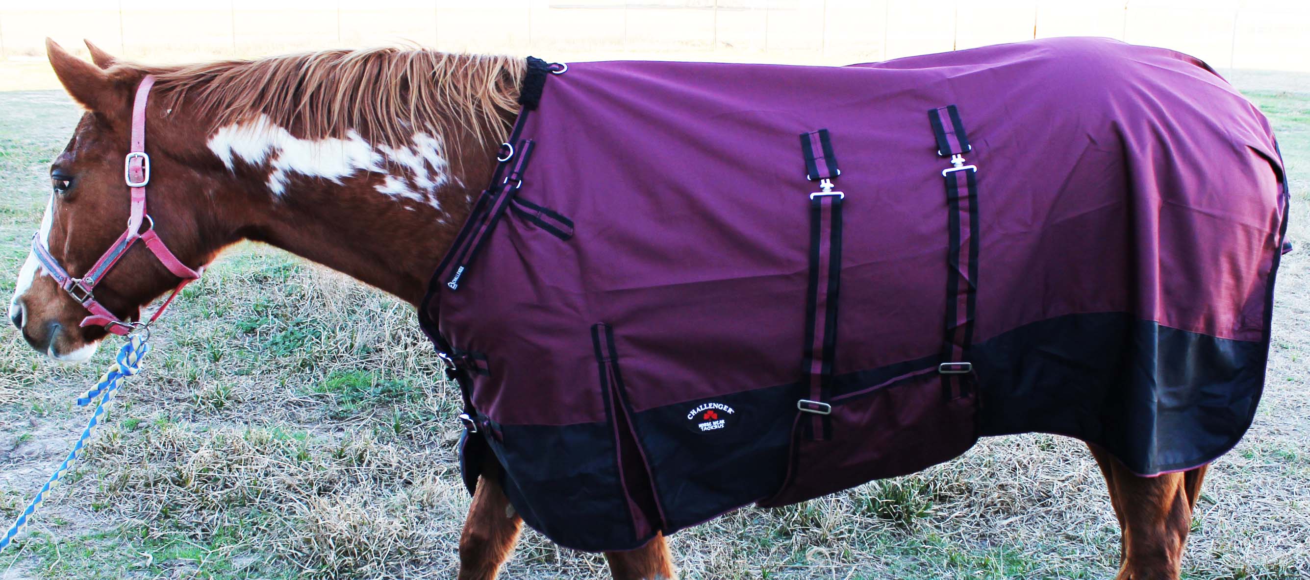 82" 1200D Turnout Waterproof Rain Horse SHEET Light Winter Blanket 355B
