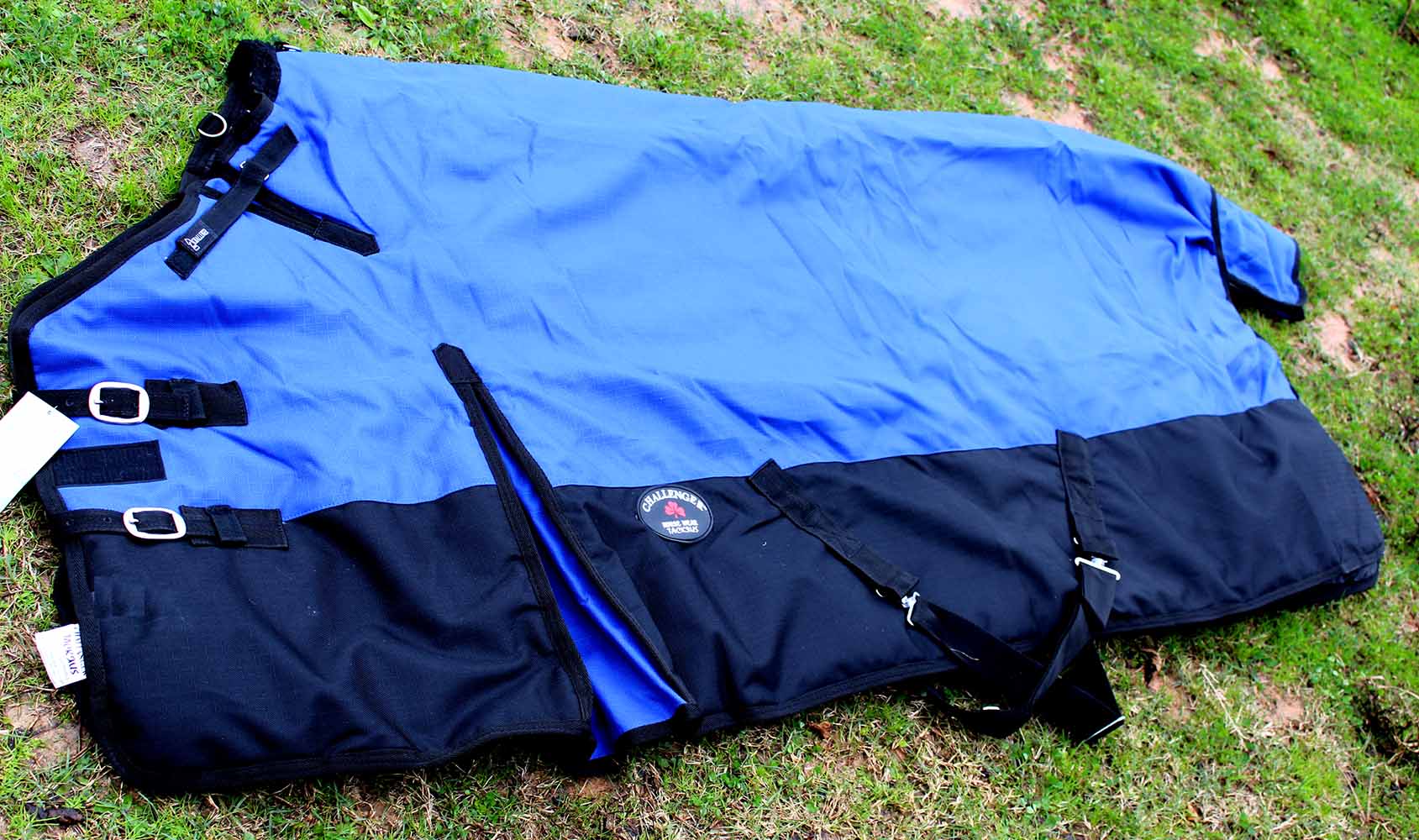 74" 1200D Turnout Waterproof Horse WINTER BLANKET HEAVY WEIGHT Blue