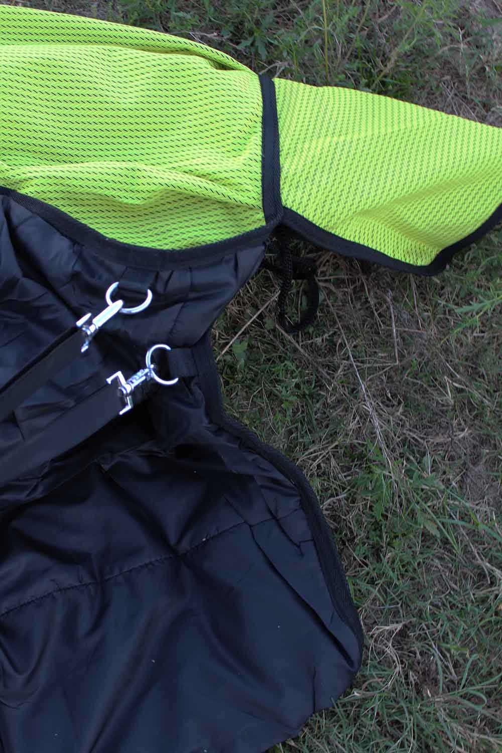 72" 1200D Turnout Waterproof Horse Winter Blanket Heavy Weight Lime