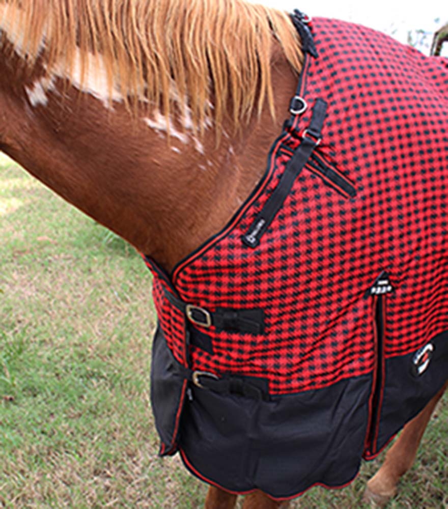1200D Turnout Waterproof Horse WINTER BLANKET HEAVY WEIGHT BELLYBAND