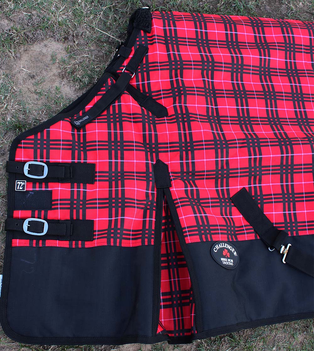 1200D Turnout Waterproof Horse Tough WINTER BLANKET HEAVY 5G