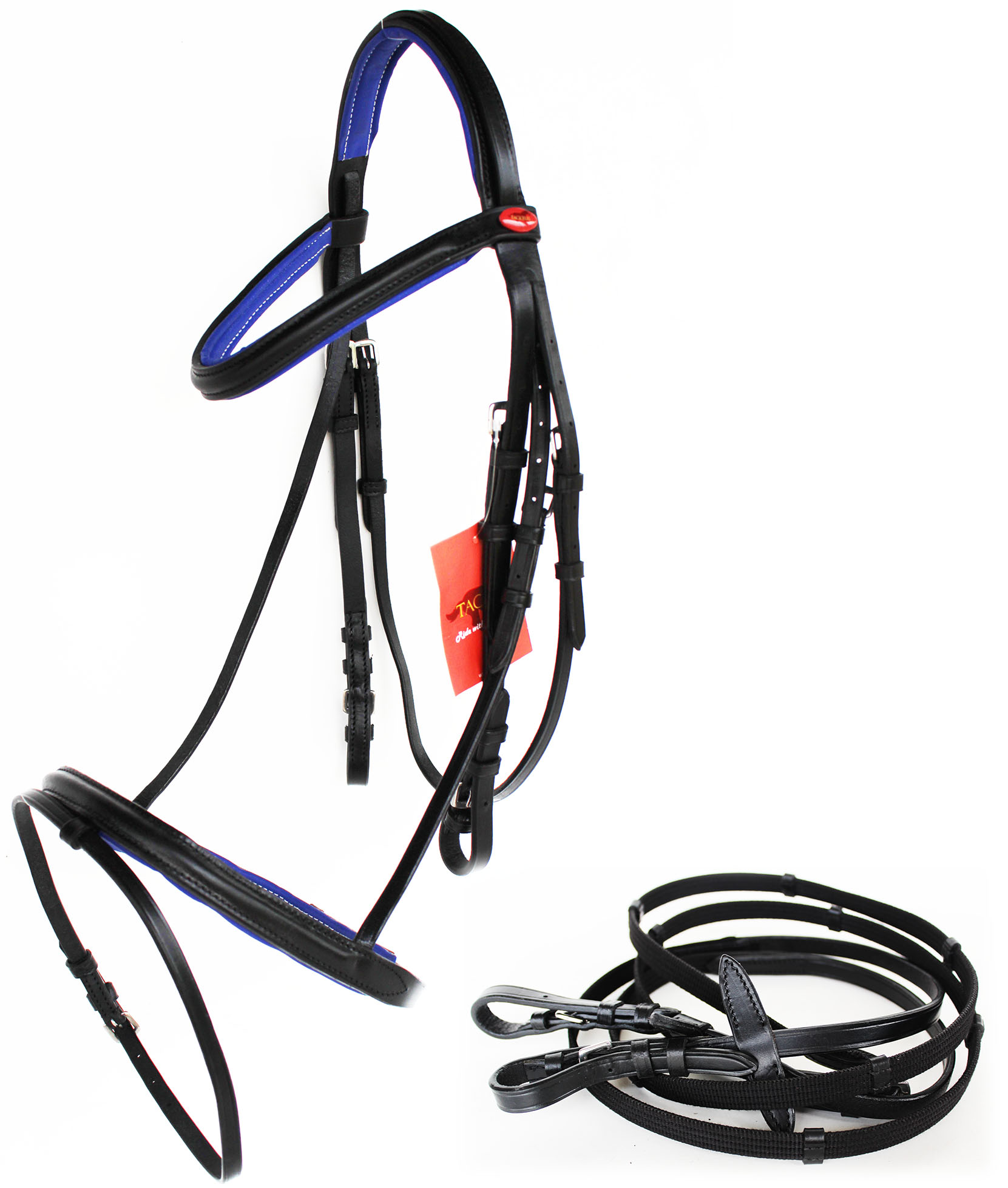 Horse English Padded Leather PONY Riding Jumping Adjustable Bridle 803461P Horse English Padded Leather PONY Riding Jumping Adjustable Bridle 803461P new branded