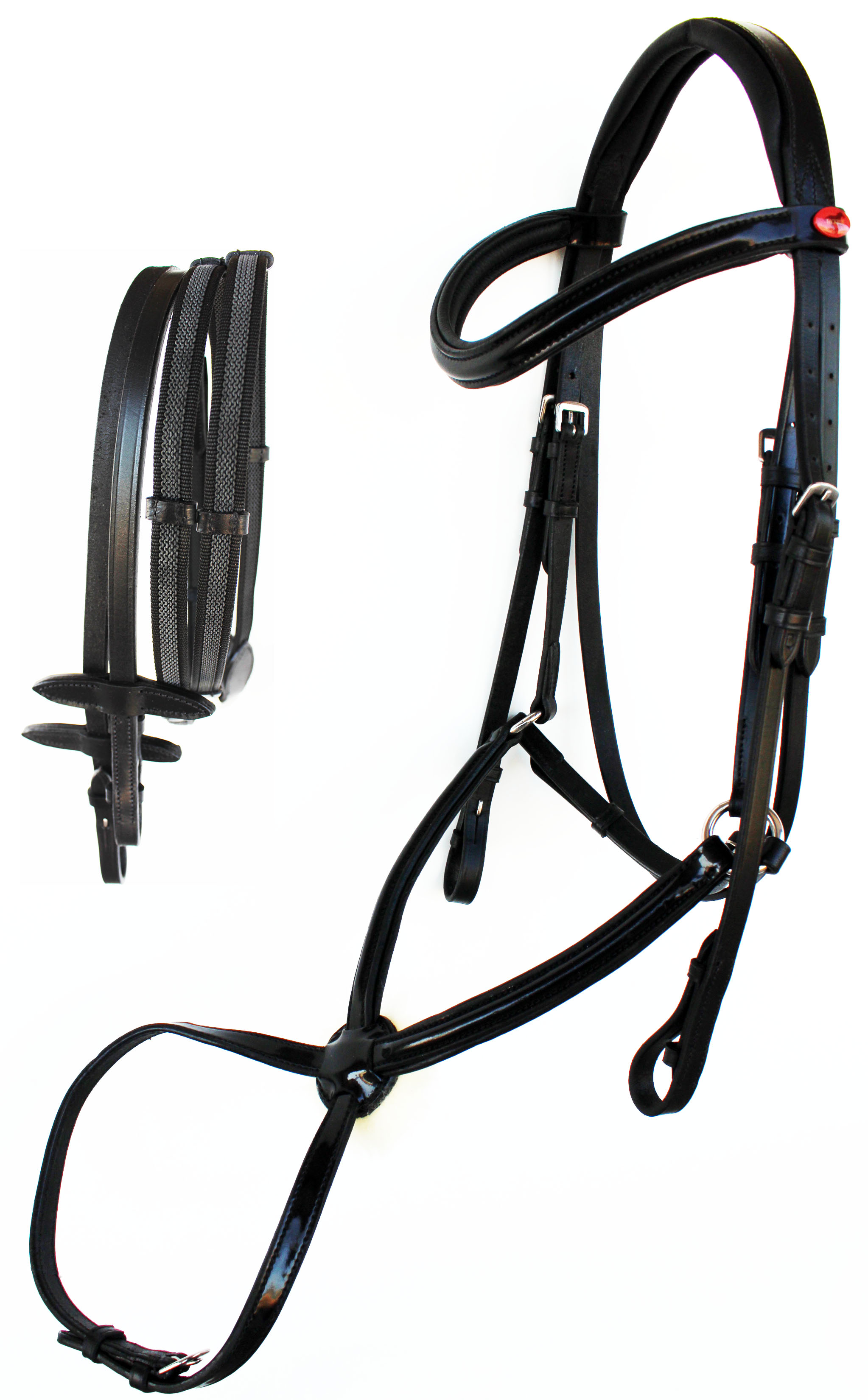 English Horse Padded Figure Eight Leather Adjustable Jumping Bridle 803473 English Horse Padded Figure Eight Leather Adjustable Jumping Bridle 803473 healthy