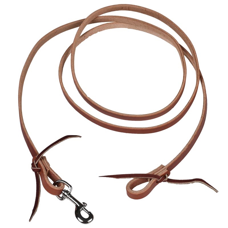 8'x5 8 Horse Western Amish Made Harness Leather Roper Rein w Tie Ends 975E6508 8'x5 8 Horse Western Amish Made Harness Leather Roper Rein w Tie Ends 975E6508