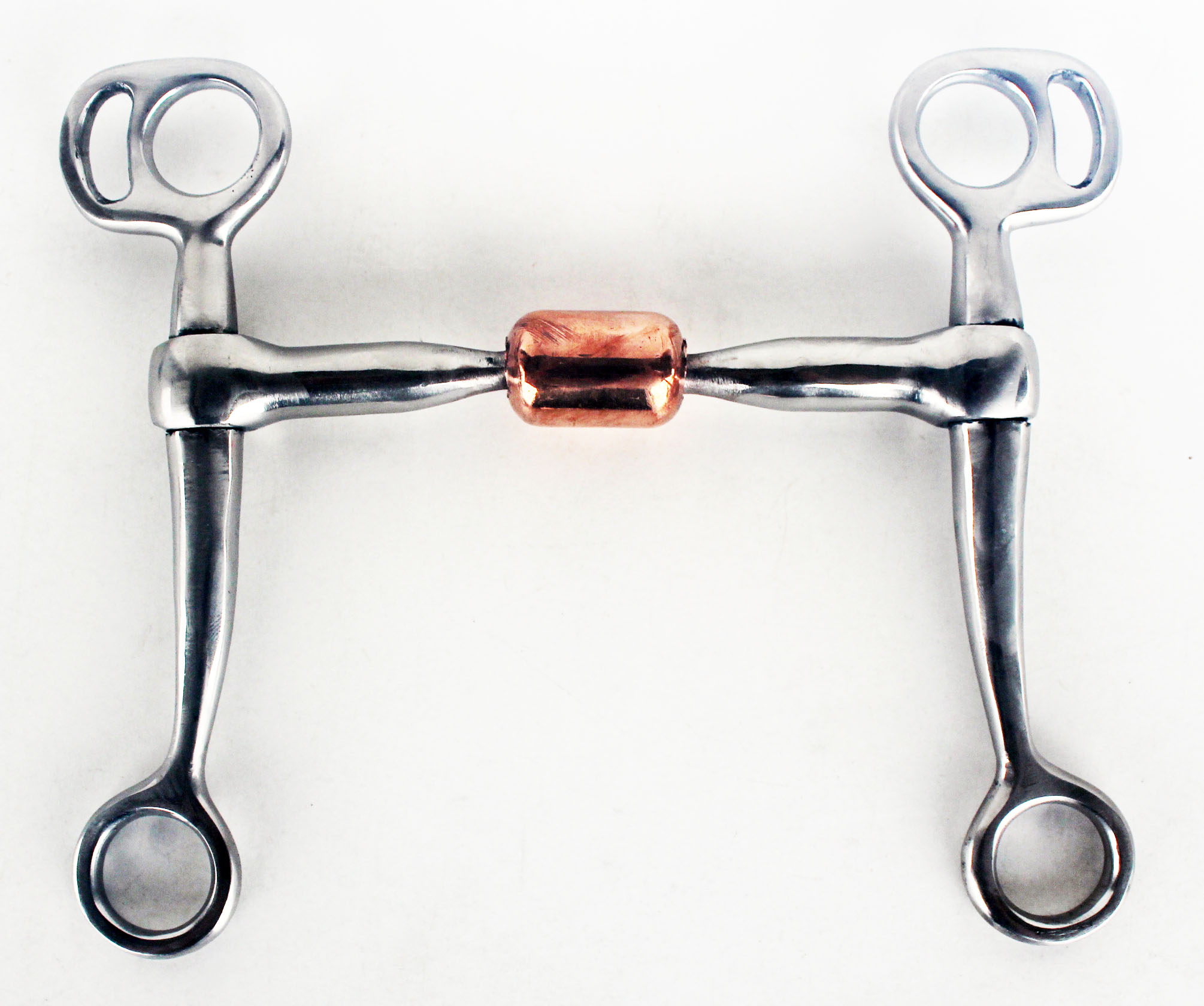 Horse Pony Western Snaffle 41/2" Mouth Training Horse Bit Copper