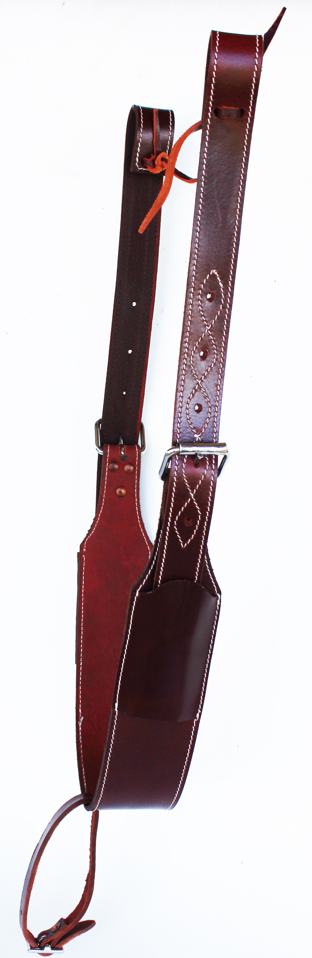 Horse WESTERN LEATHER REAR FLANK BACK CINCH GIRTH HORSE SADDLE BILLETS