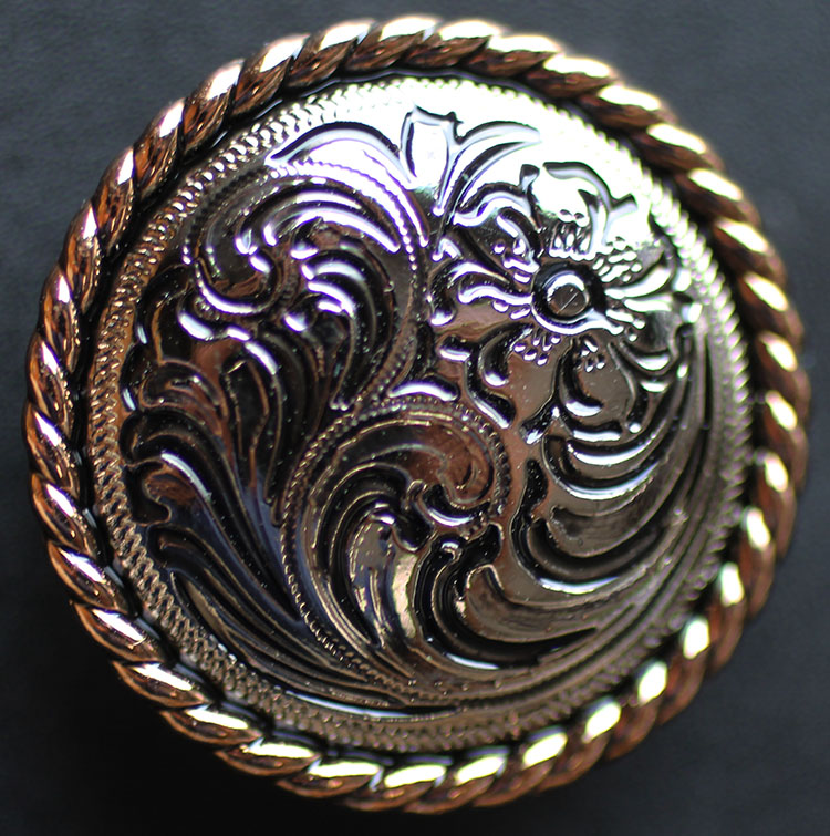 4 Conchos Rhinestone Horse Saddle Western Roping Flower CO254 eBay