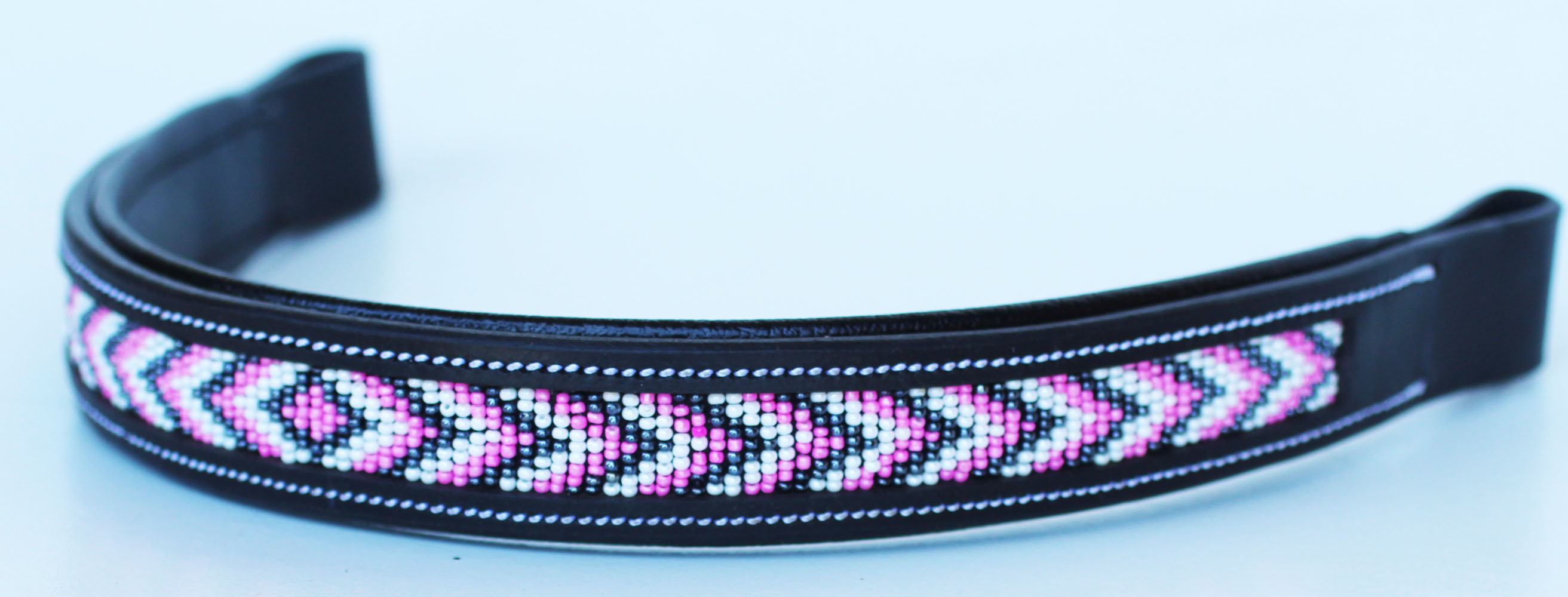 Browband Bling Cristal Cheval Anglais Bride USA Cuir Polo 809207