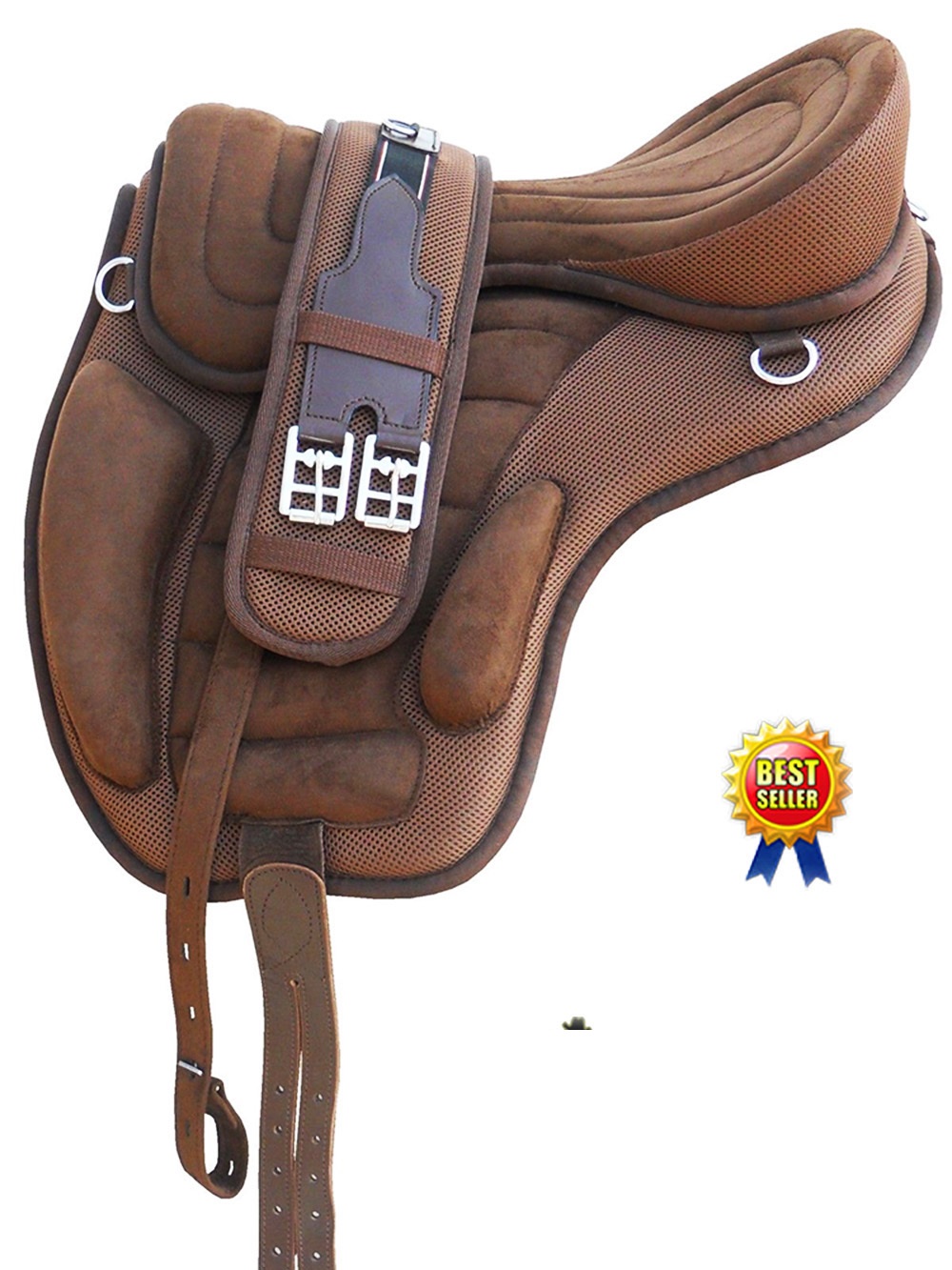 English Horse Professional Equine Synthetic Treeless Saddle Stirrups 80201BR eBay