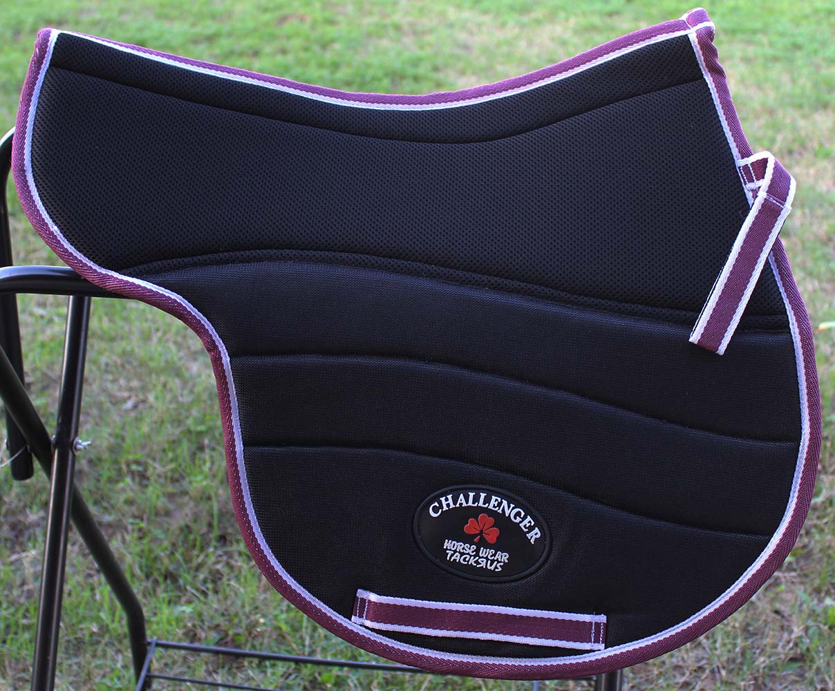 Horse Trail ENGLISH Half SADDLE PAD Anti slip Neoprene Memory Foam Gel
