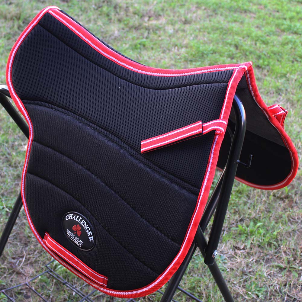 Horse Trail ENGLISH Half SADDLE PAD Anti slip Neoprene Memory Foam Gel