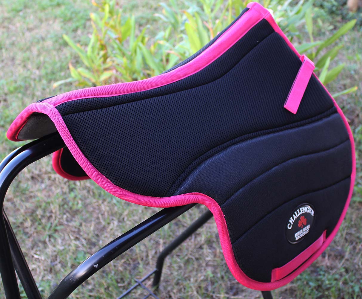 Horse Trail ENGLISH Half SADDLE PAD Anti slip Neoprene Memory Foam Gel