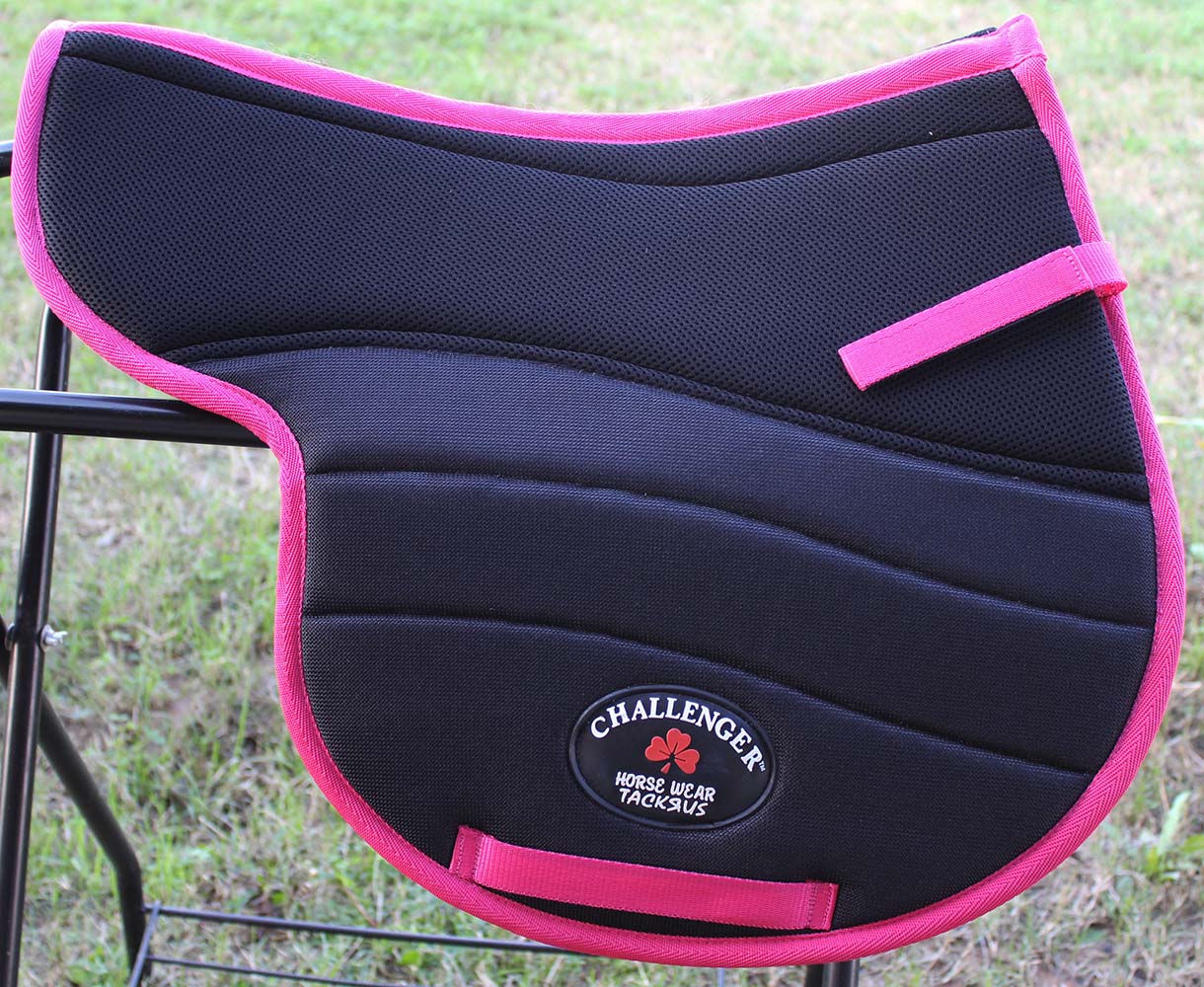 Horse Trail ENGLISH Half SADDLE PAD Anti slip Neoprene Memory Foam Gel