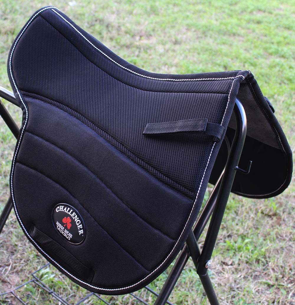 Horse Trail ENGLISH Half SADDLE PAD Anti slip Neoprene Memory Foam Gel