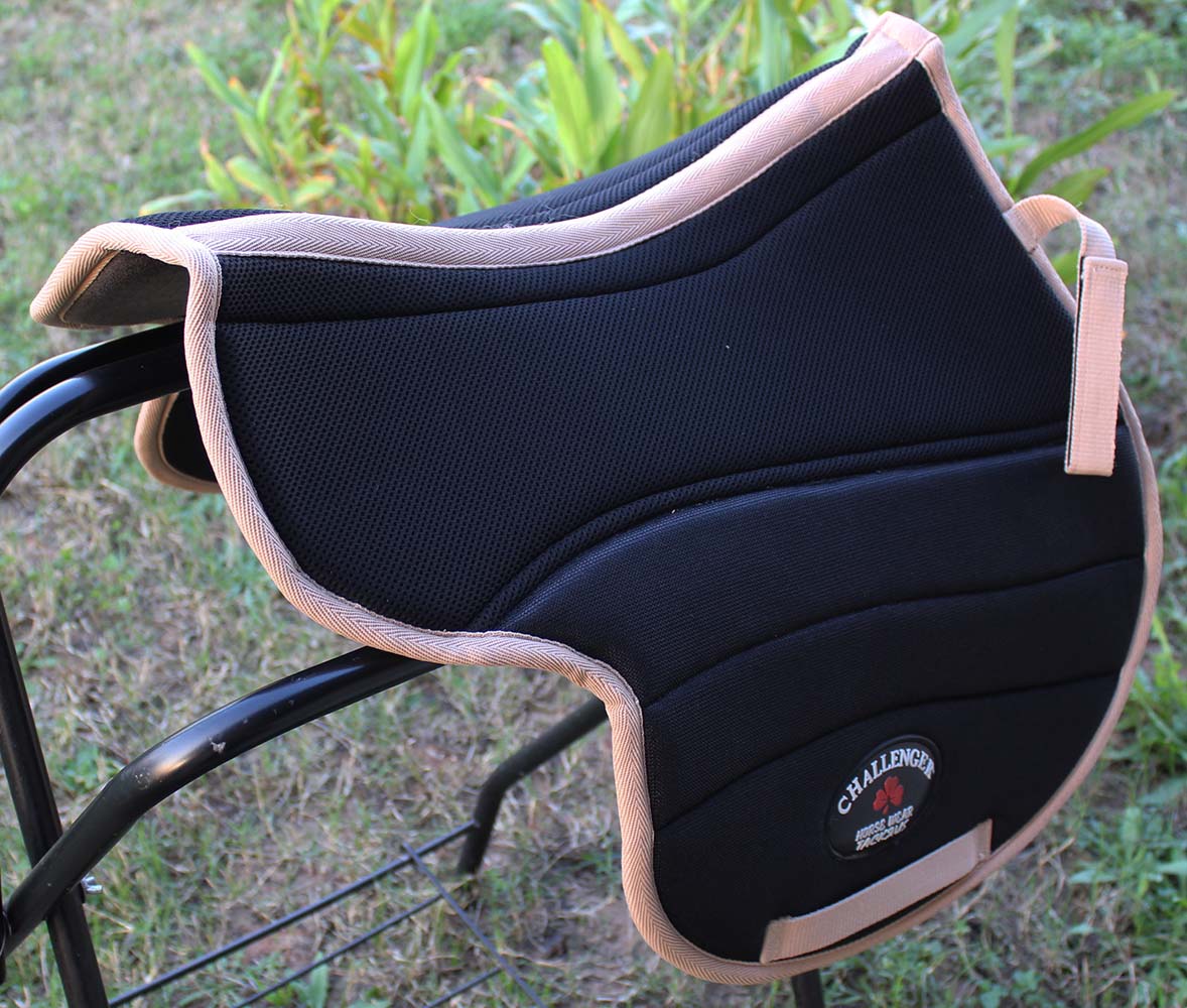 Horse Trail ENGLISH Half SADDLE PAD Anti slip Neoprene Memory Foam Gel