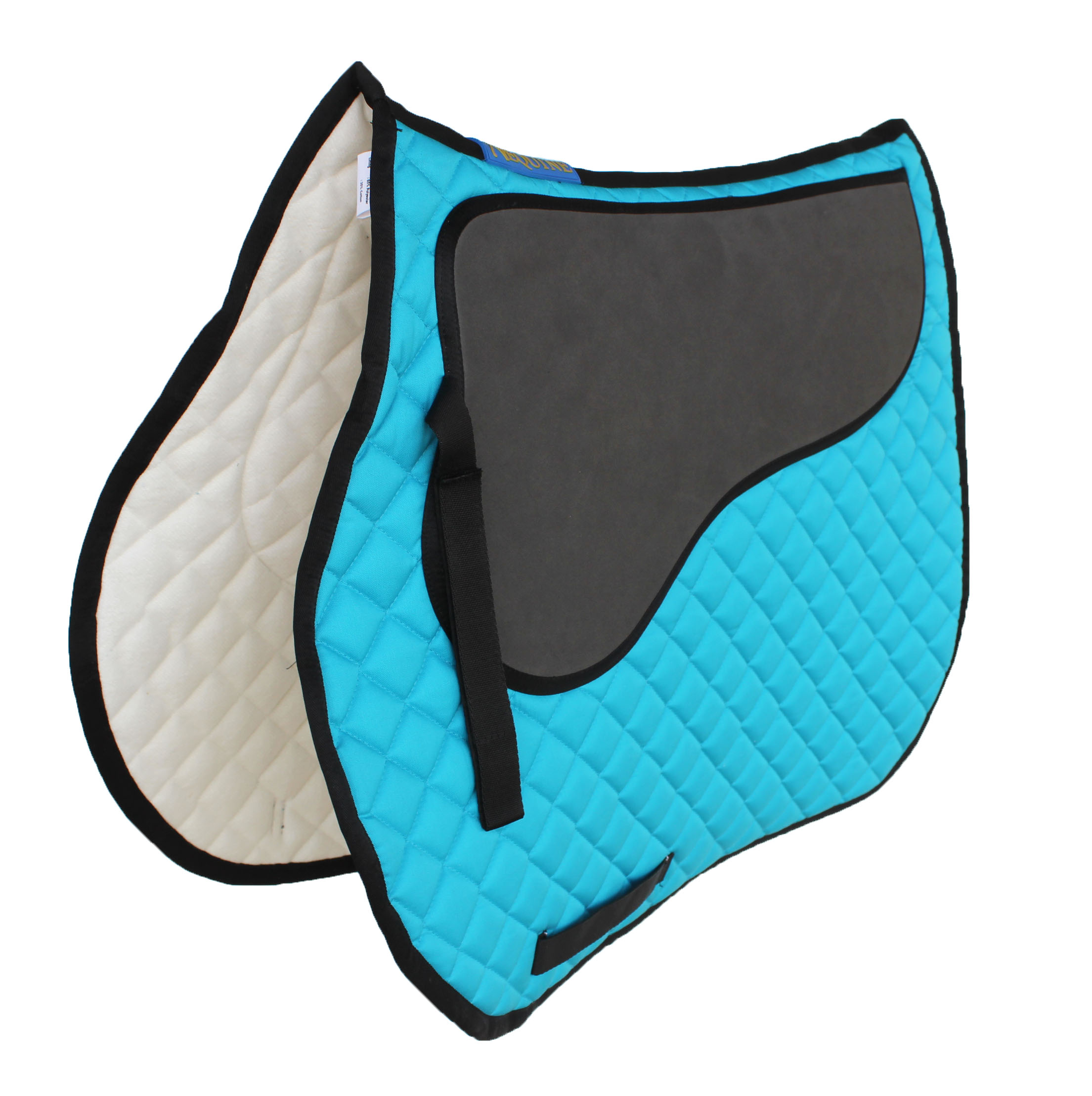Horse Saddle Pad English Quilted AllPurpose Shock Absorbing Gel