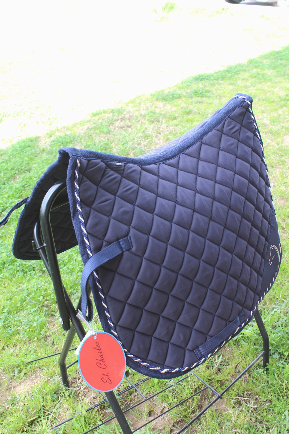 Cob Quilted ENGLISH SADDLE PAD Tack Trail Riding 72P eBay