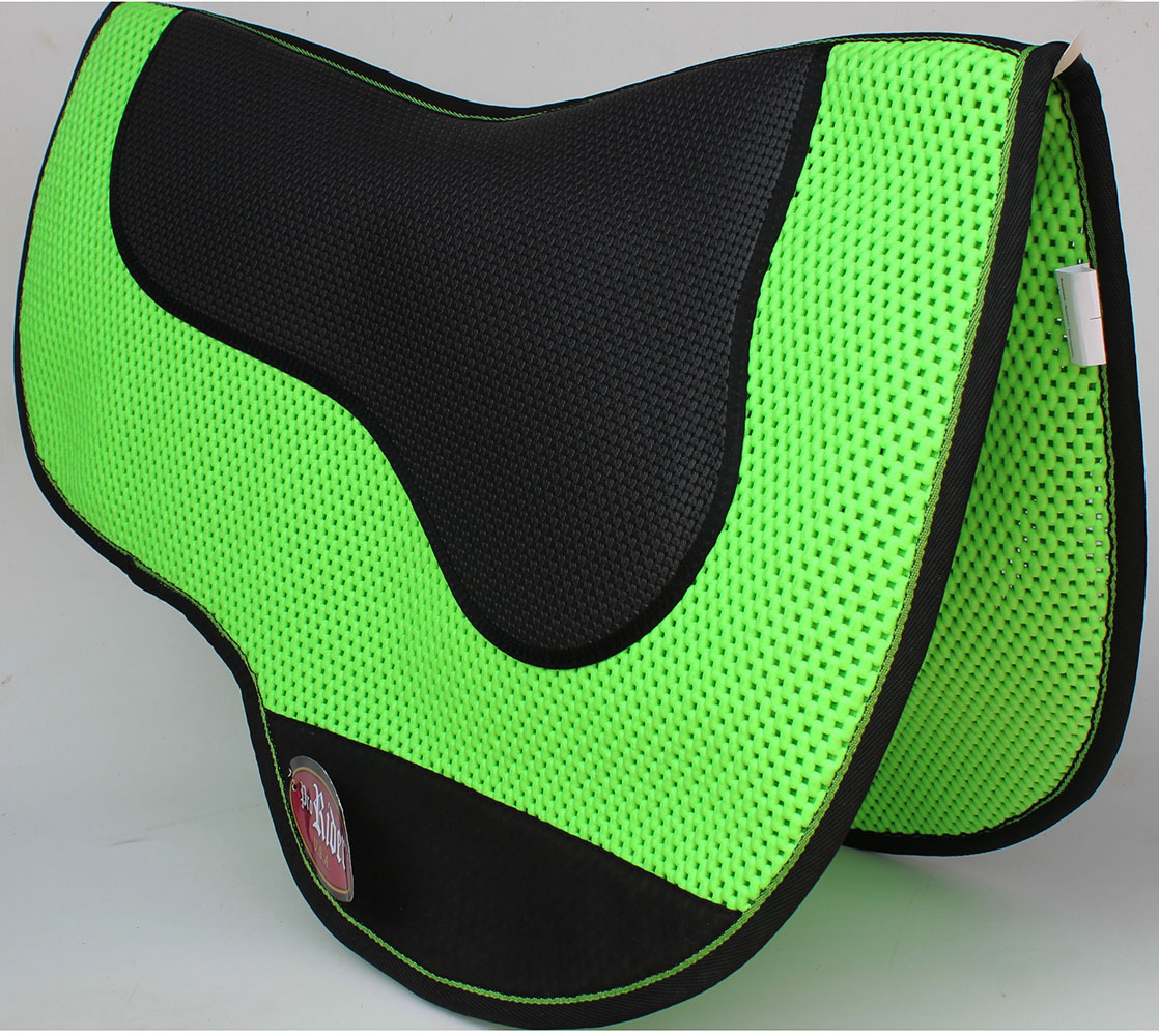 Horse Western Endurance Barrel Gel Tacky Tack AntiSlip Neoprene Pad