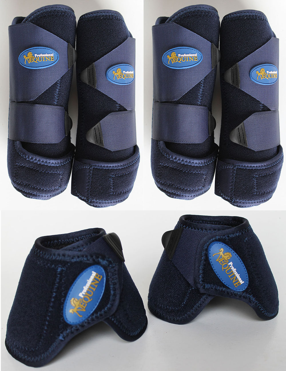 Horse Professional Equine Sports Medicine Splint NoTurn Boots Bell 4127D Horse Professional Equine Sports Medicine Splint NoTurn Boots Bell 4127D