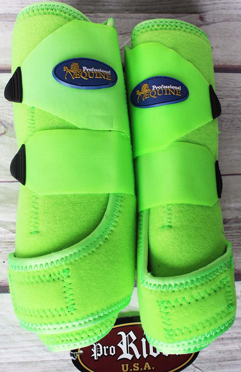 M Professional Equine Sports Medicine Horse Splint Boots Lime Green 4pack 41P05A eBay