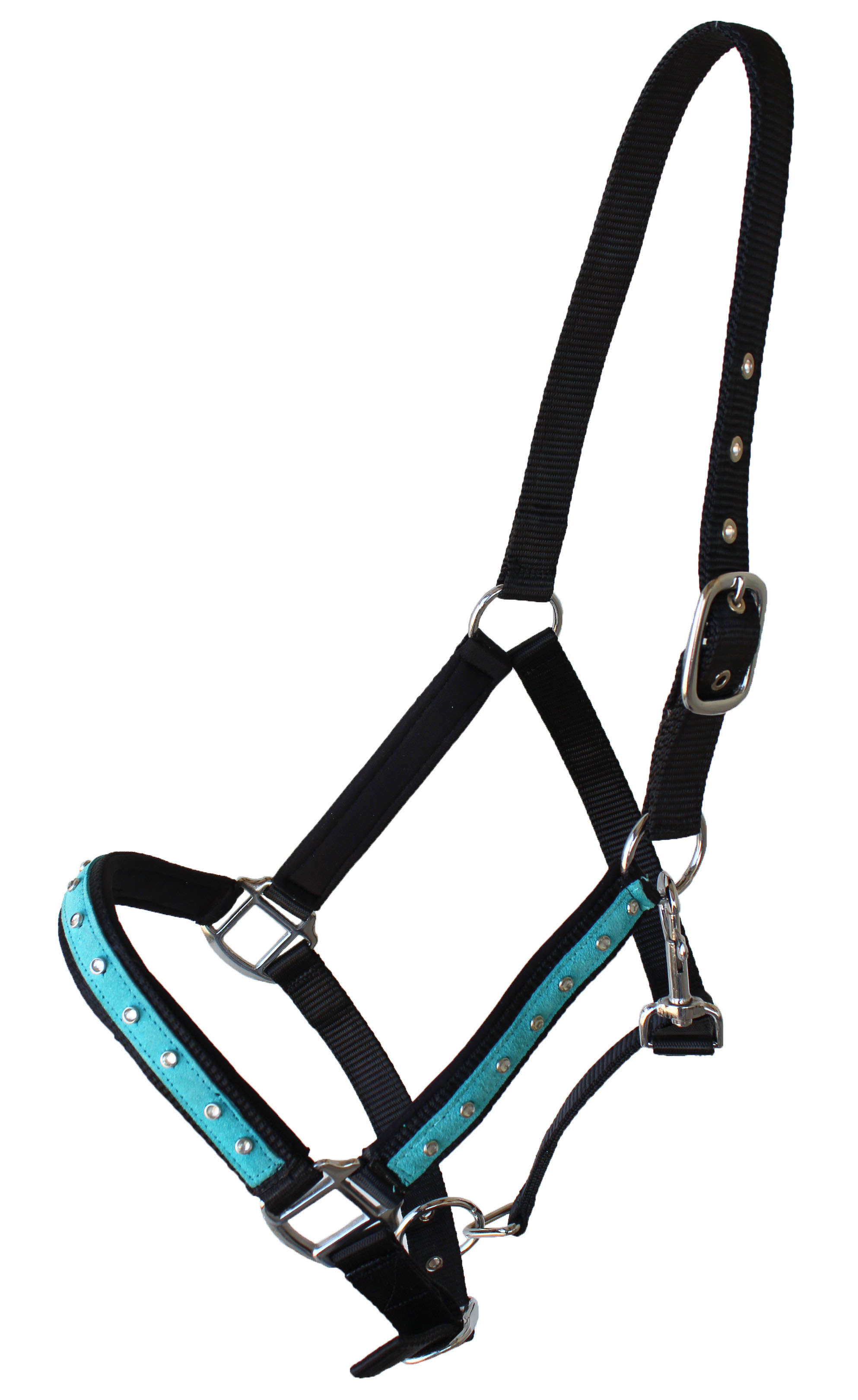 NEW HORSE TACK! RED Horse Size Nylon Combination Halter Bridle With 7' Reins