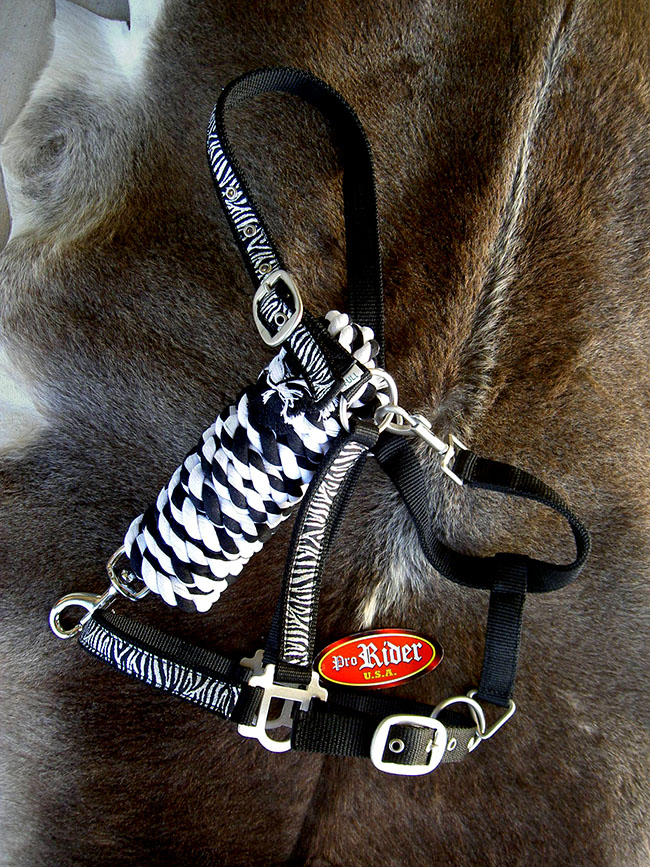 Nylon Horse Halter Lead Rope Bling Tack Noseband 60686lco402 for sale