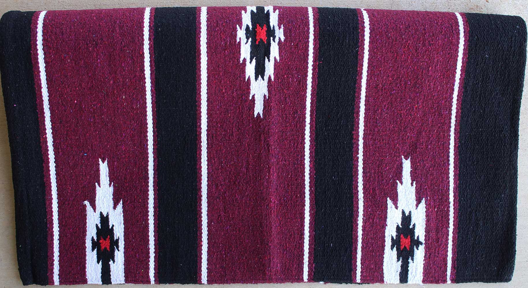 Horse Cotton Acrylic Western Show Trail Saddle Blanket Navajo 37P eBay