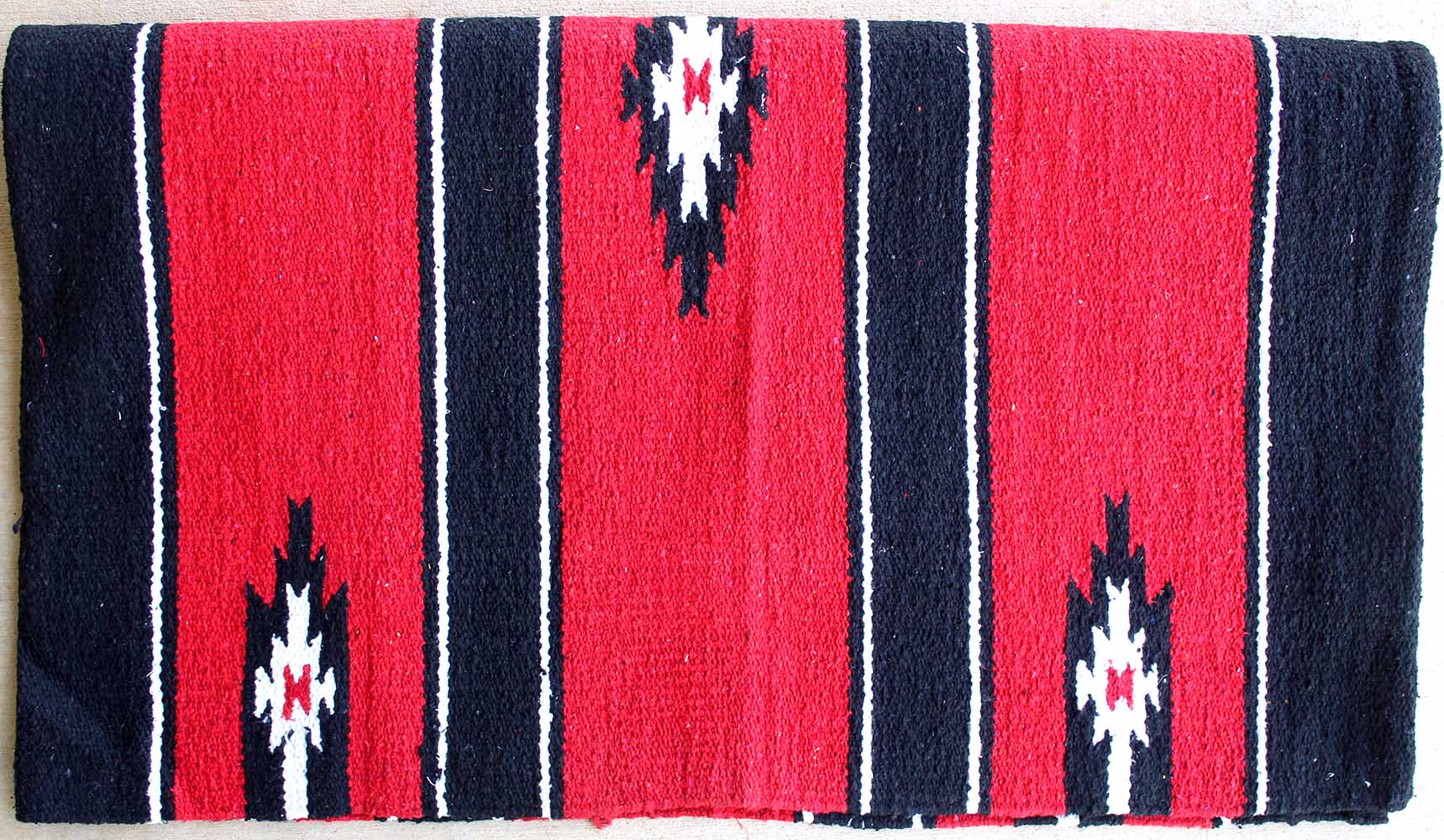 Horse Cotton Acrylic Western Show Trail SADDLE BLANKET Navajo 37P eBay