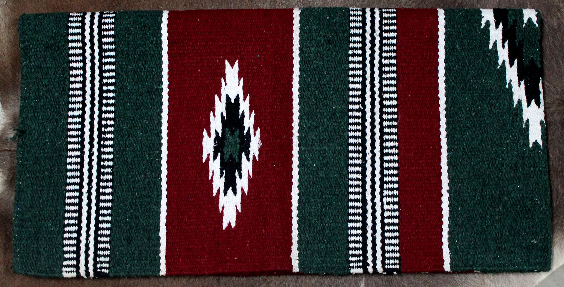Acrylic Western Show Trail Horse SADDLE BLANKET Navajo 3745 eBay