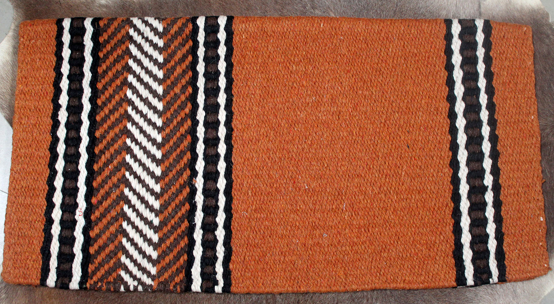Wool Western Show Trail Horse Saddle Blanket Rodeo Pad Rug 36169 eBay