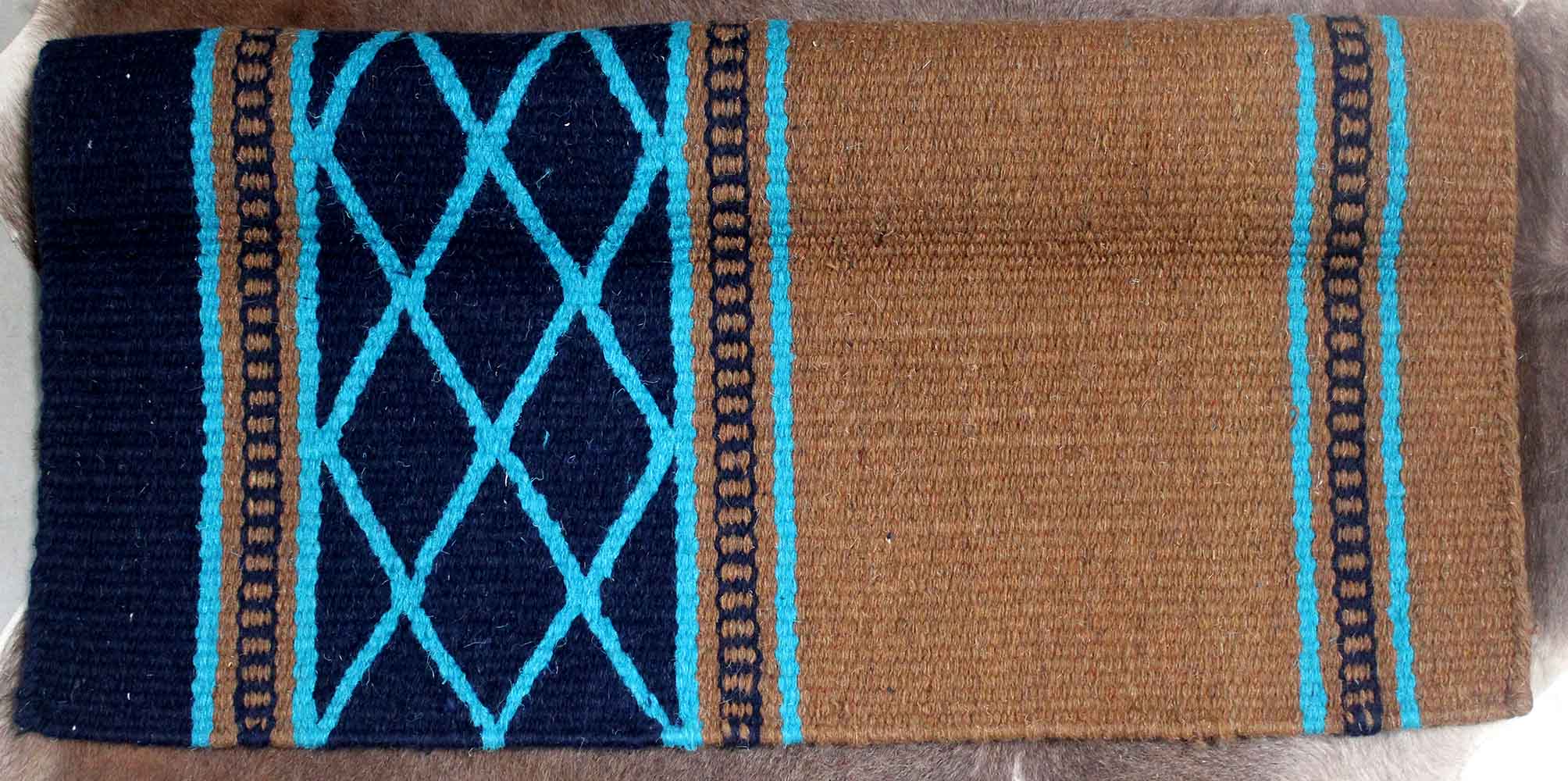 34x36HorseWoolWesternShowTrailSADDLEBLANKETRodeoPadRug36214