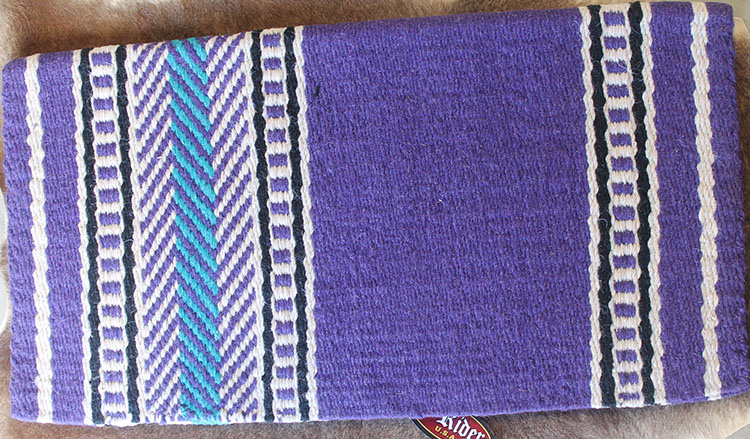 Wool Western Show Horse Trail SADDLE PAD Rodeo Blanket ...