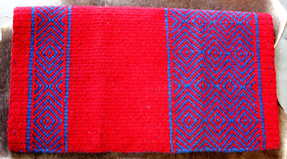 34x36 Horse Wool Western Show Trail SADDLE BLANKET Pad Rug 36S731 34x36 Horse Wool Western Show Trail SADDLE BLANKET Pad Rug 36S731