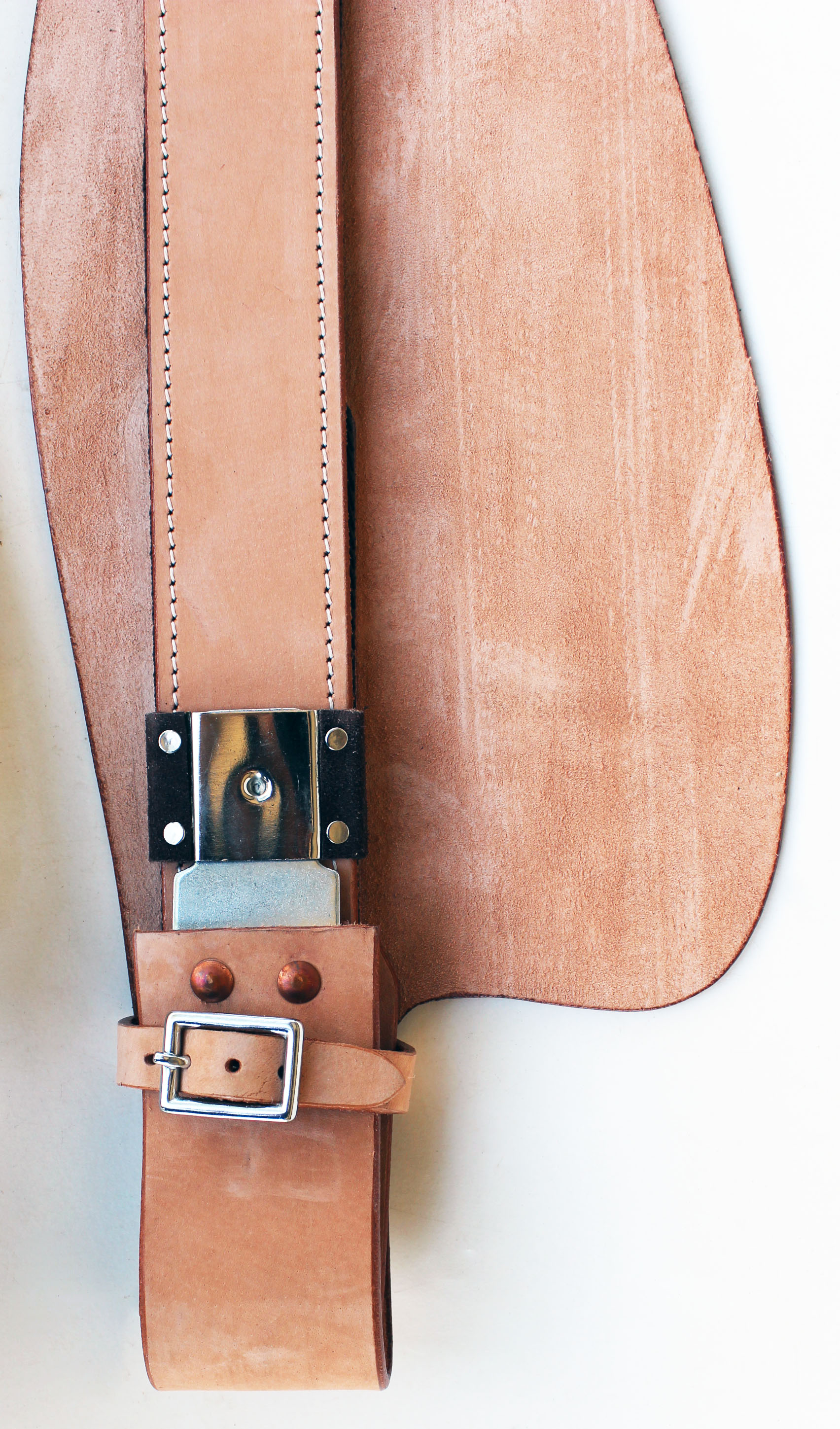 Horse Western Leather Replacement Saddle Fenders 52Fender