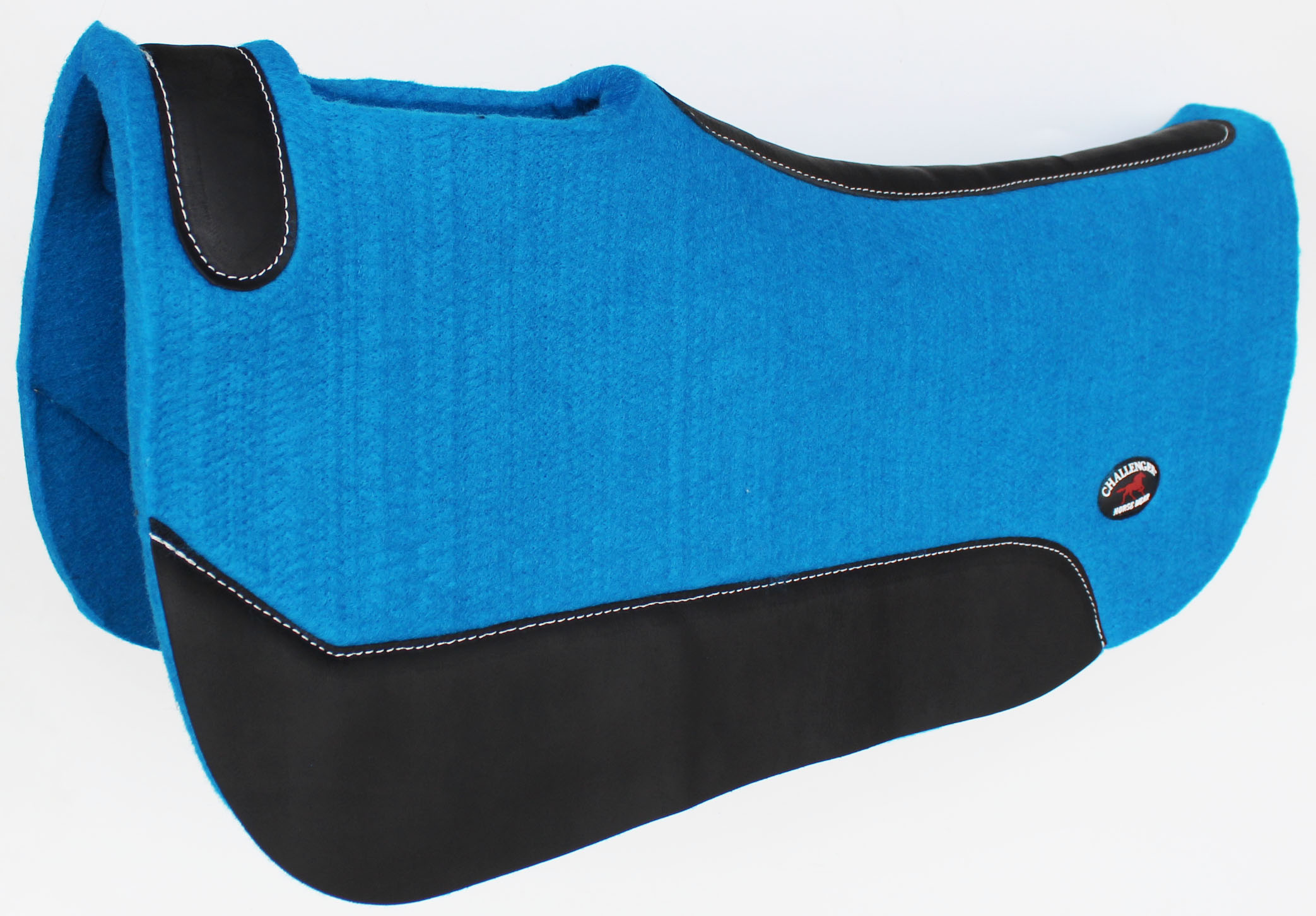 Horse SADDLE PAD Western Contoured Wool Felt Barrel Close Contact 39121RB1 Horse SADDLE PAD Western Contoured Wool Felt Barrel Close Contact 39121RB1