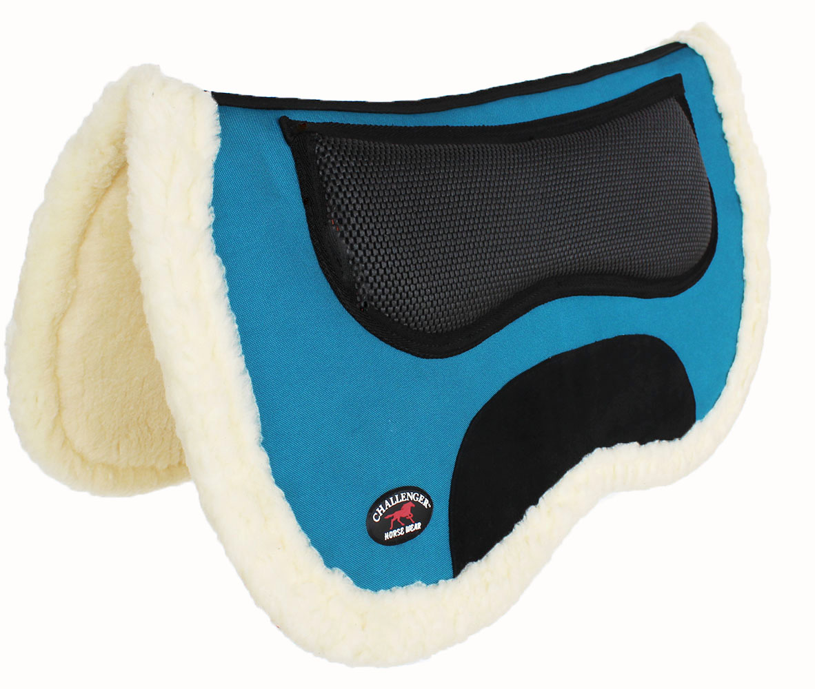 Cheval Western contour en Gel Rembourré Selle Pad 39176TR