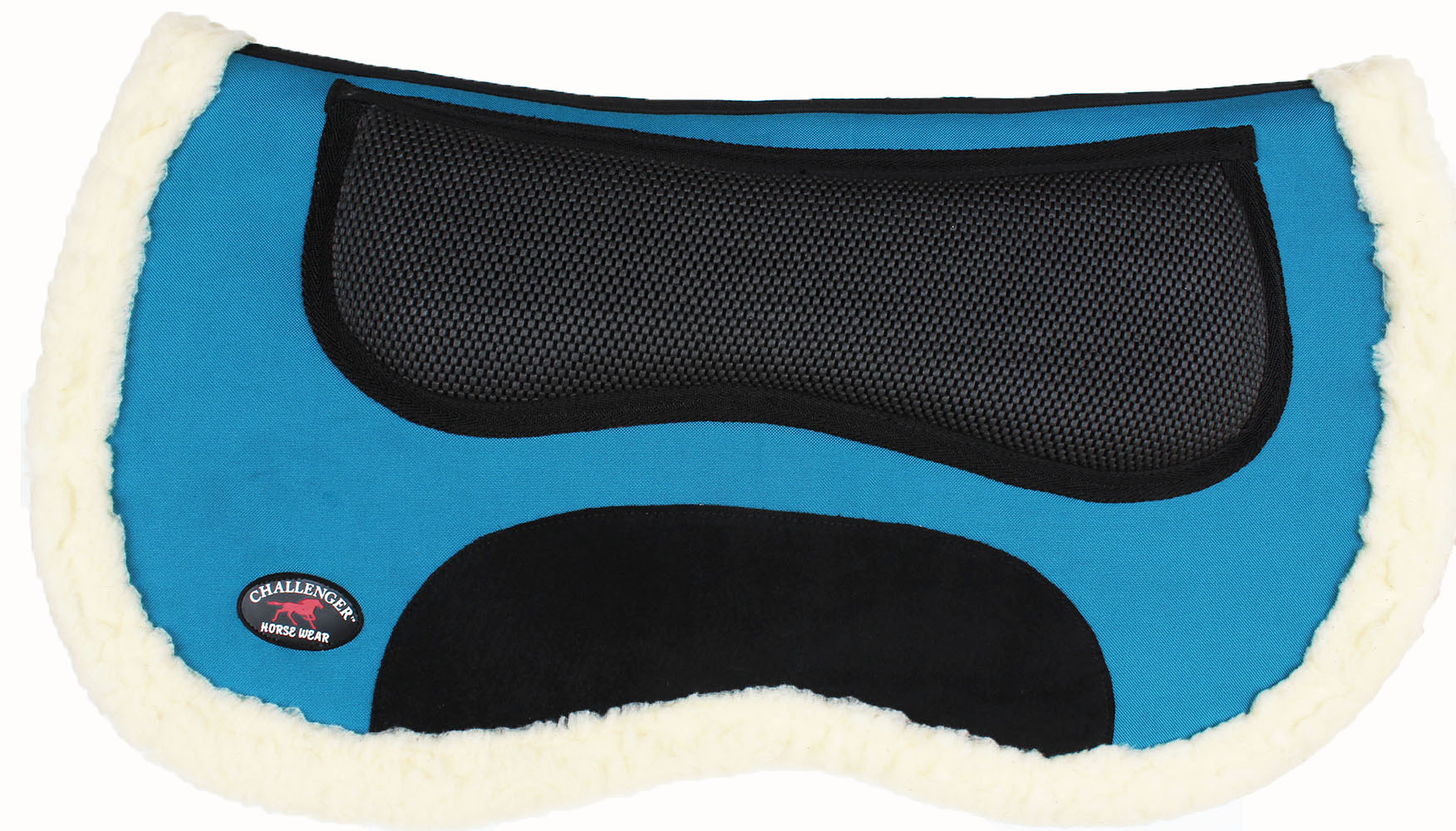 Cheval Western contour en Gel Rembourré Selle Pad 39176TR