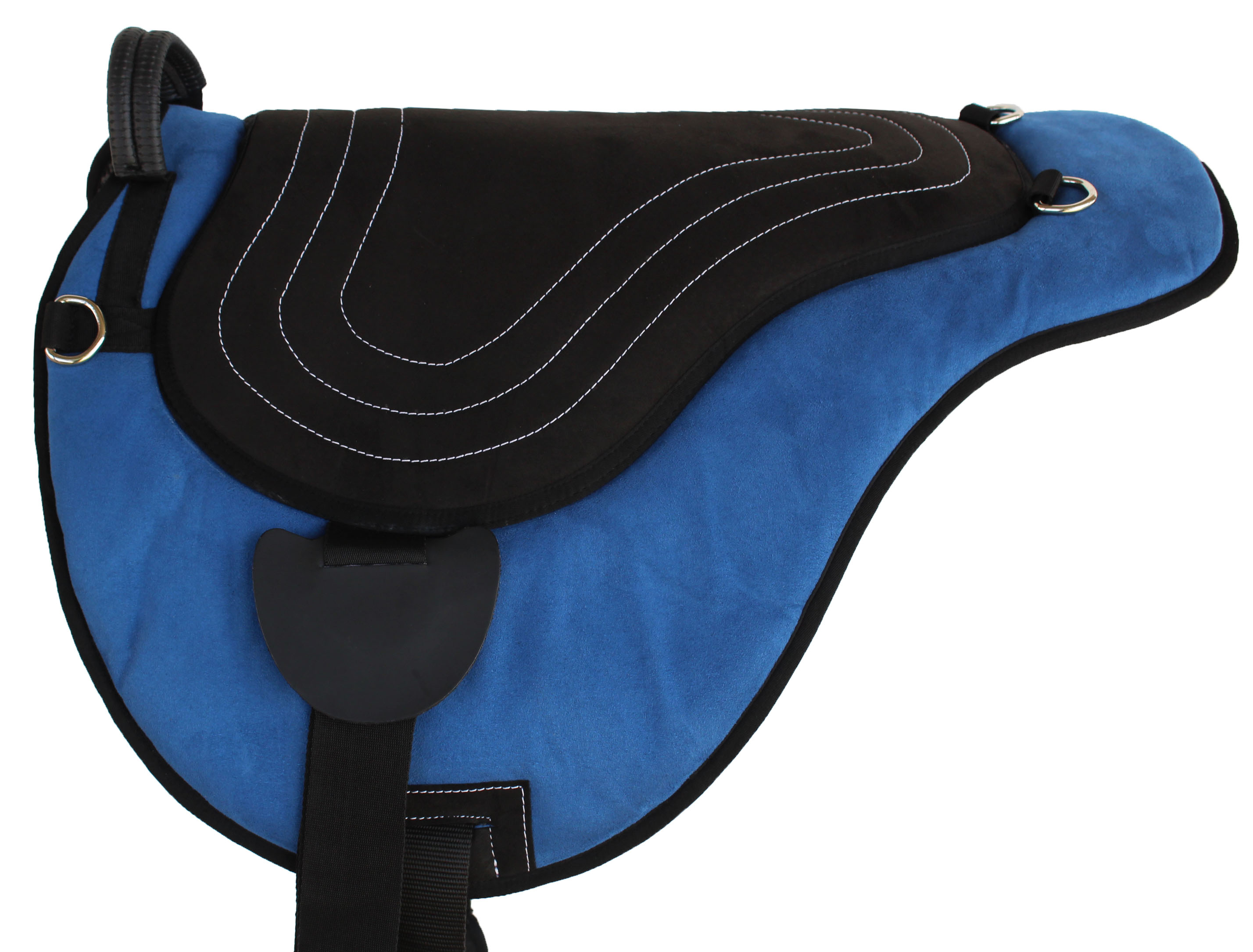 Horse SADDLE PAD Western Neoprene Padded Bareback Pad Cinch 39192 eBay