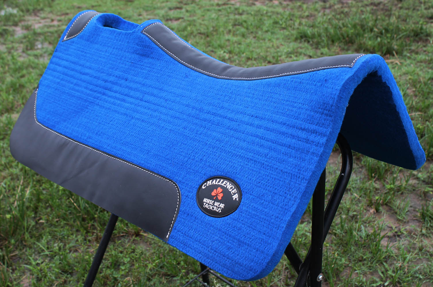 Western Horse Contour Wool Felt Orthopedic Saddle Pad Rodeo Tack Equine
