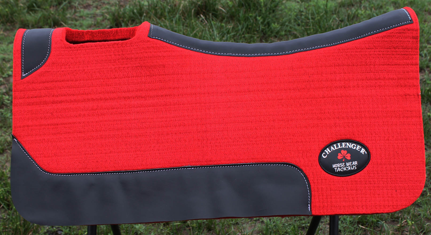 Western Horse Contour Wool Felt Orthopedic Saddle Pad Rodeo Tack Equine