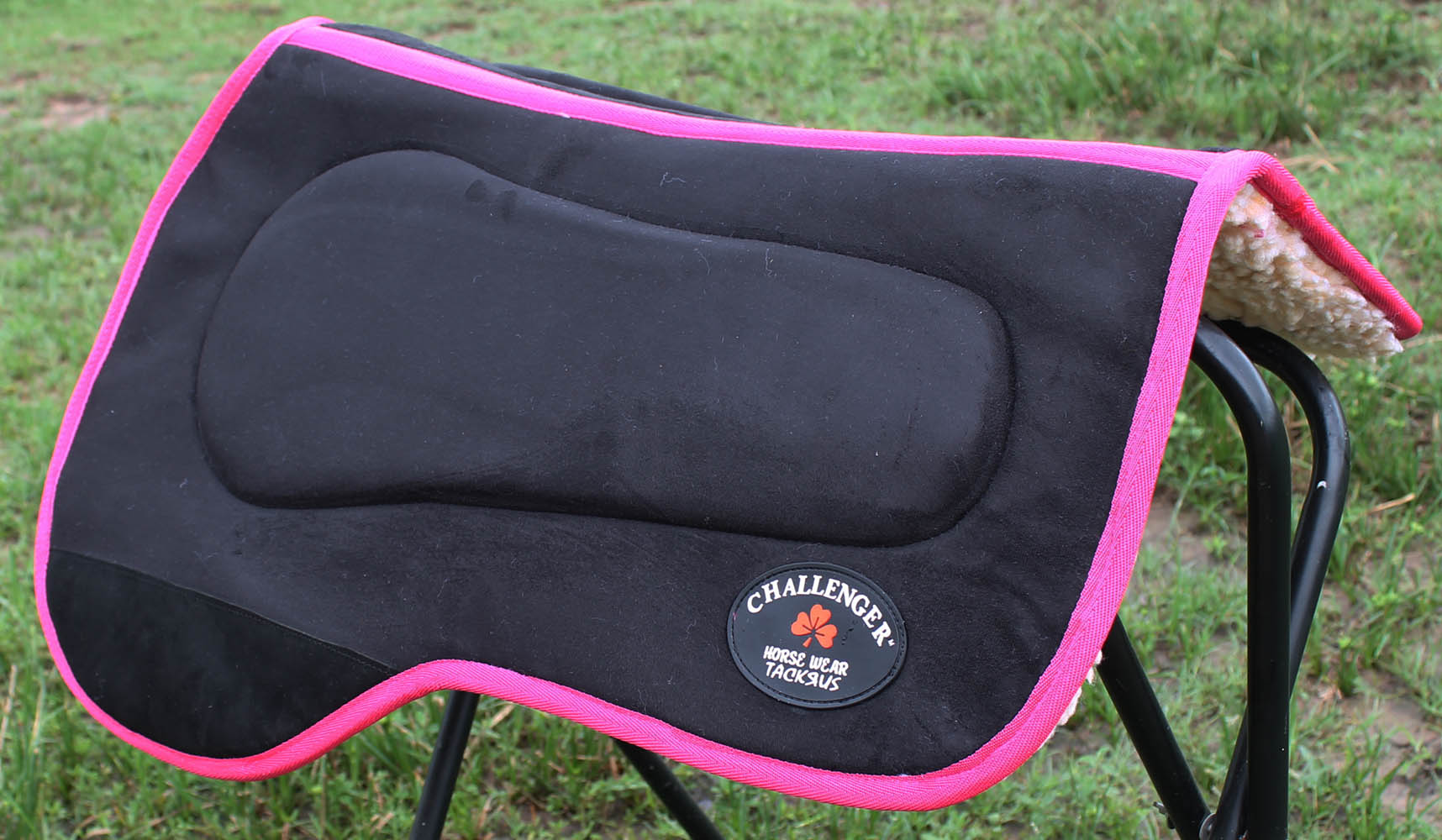 Western Horse SADDLE PAD Barrel Memory Foam Fur Bottom 3982 eBay