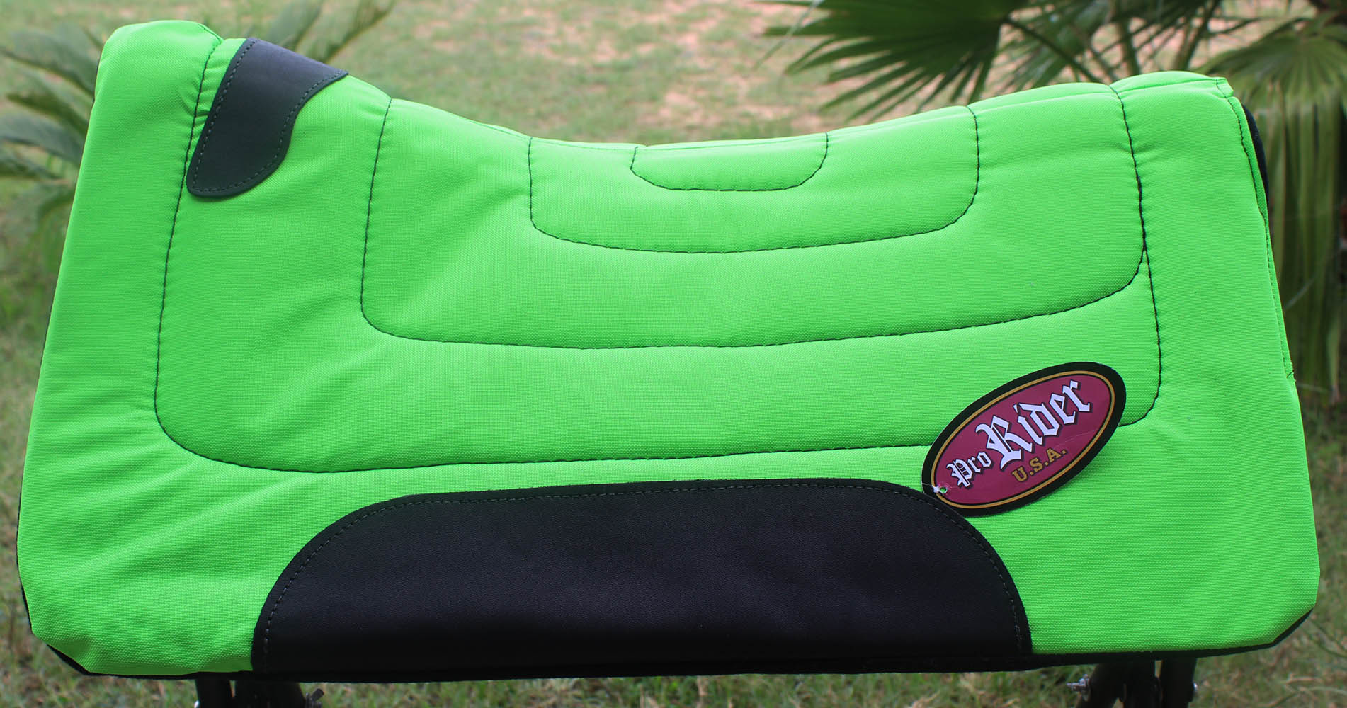 Western English Horse SADDLE PAD Cordura Top Felt Bottom Contour Pony 3989