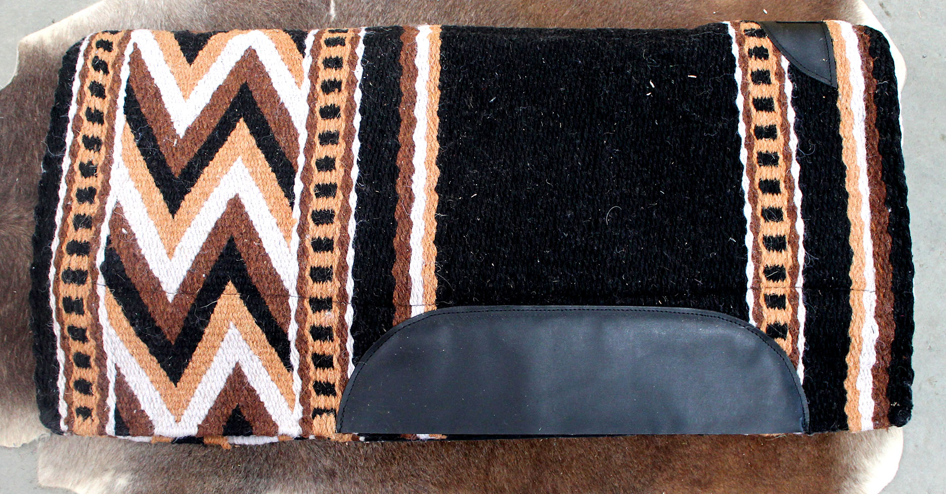 Wool Western Show Horse Trail SADDLE PAD Rodeo Blanket Tack 3882 eBay