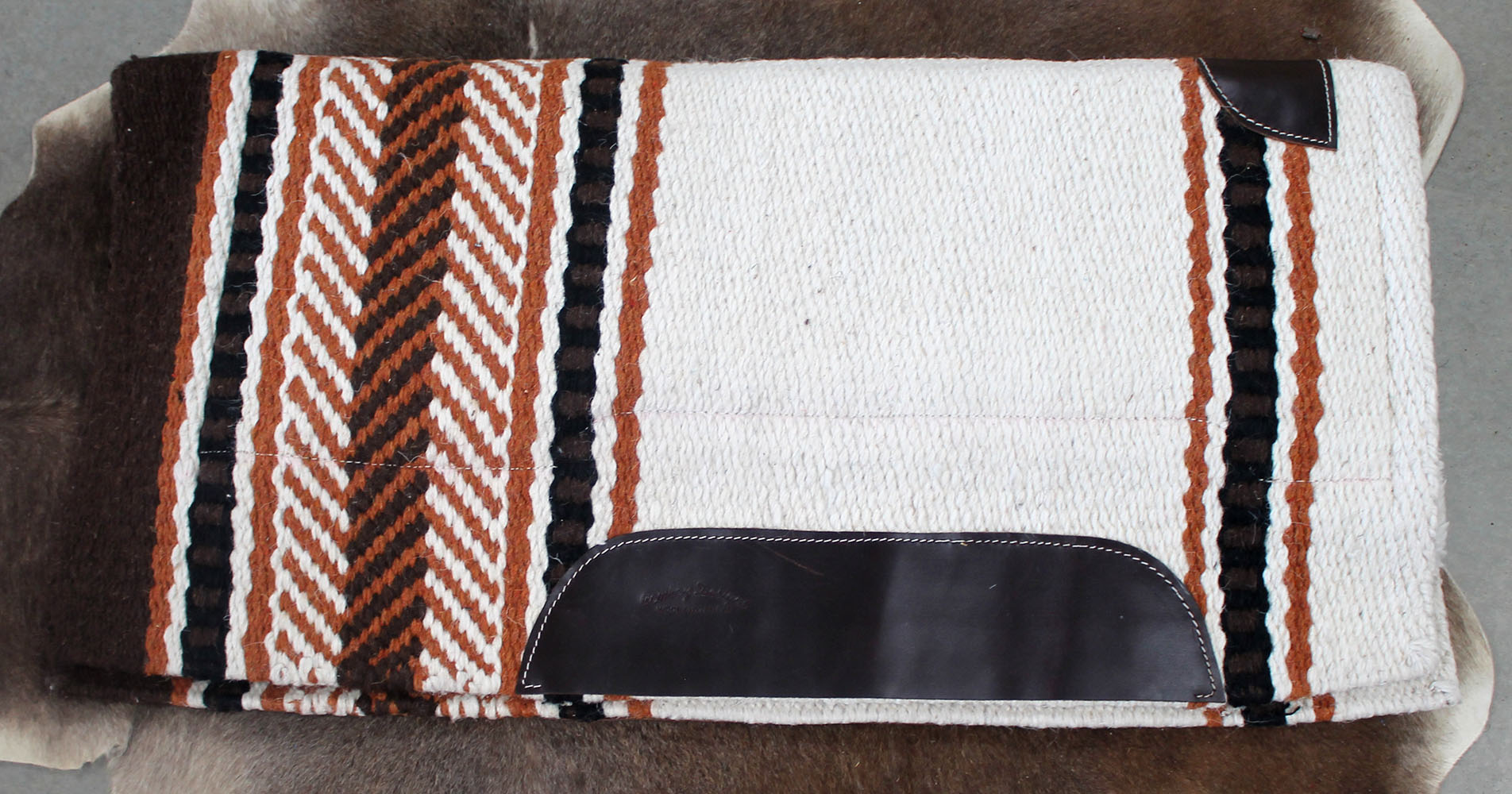 Wool Western Show Horse Trail SADDLE PAD Rodeo Blanket ...