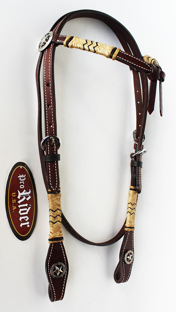 Horse Show Saddle Tack Rodeo Bridle Western Leather Headstall 7892HB eBay