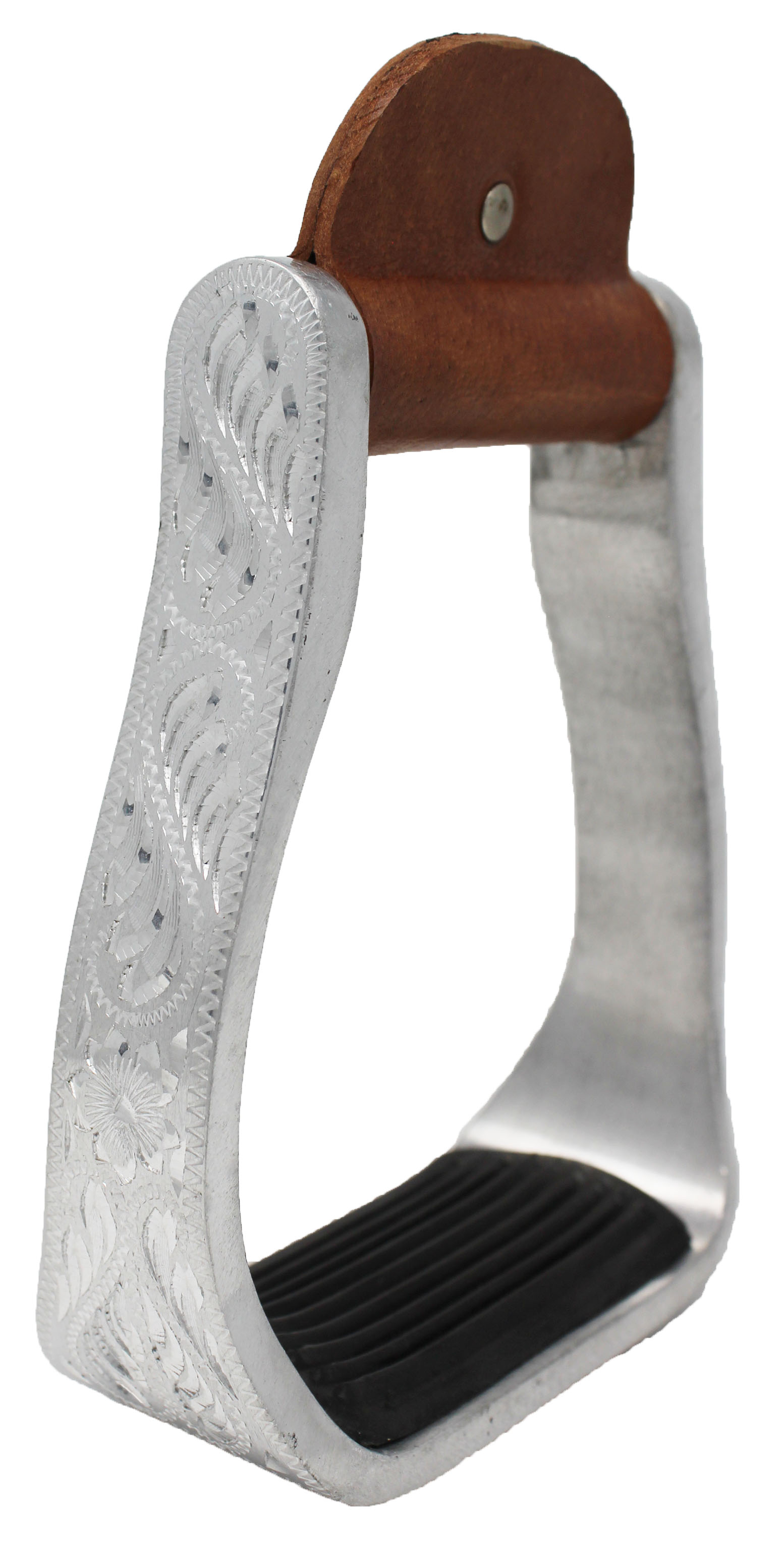 Challenger Tack Horse Saddle Aluminium Western Riding Stirrups Pair