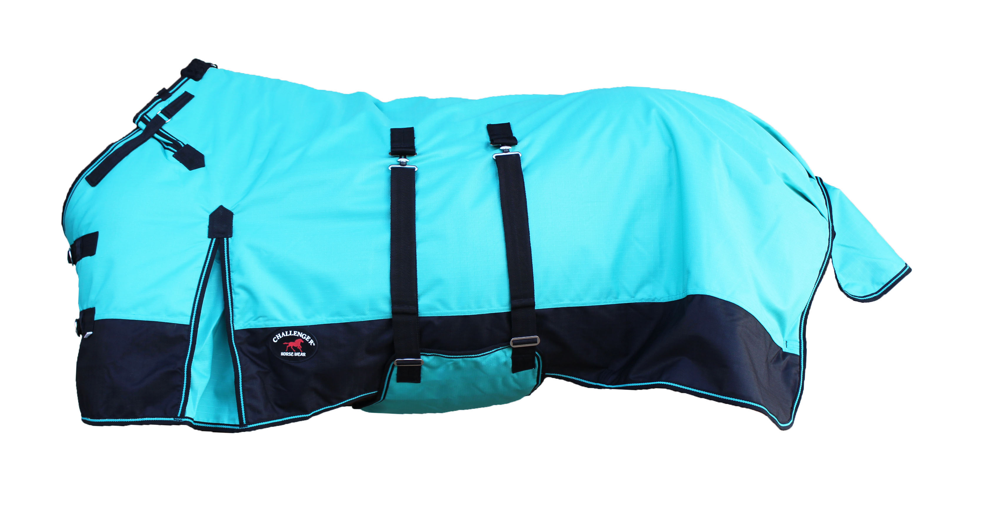 60" 1200D Turnout wasserdichte Regen Pferd Blatt leichte Winterdecke 367B - Bild 1 von 5