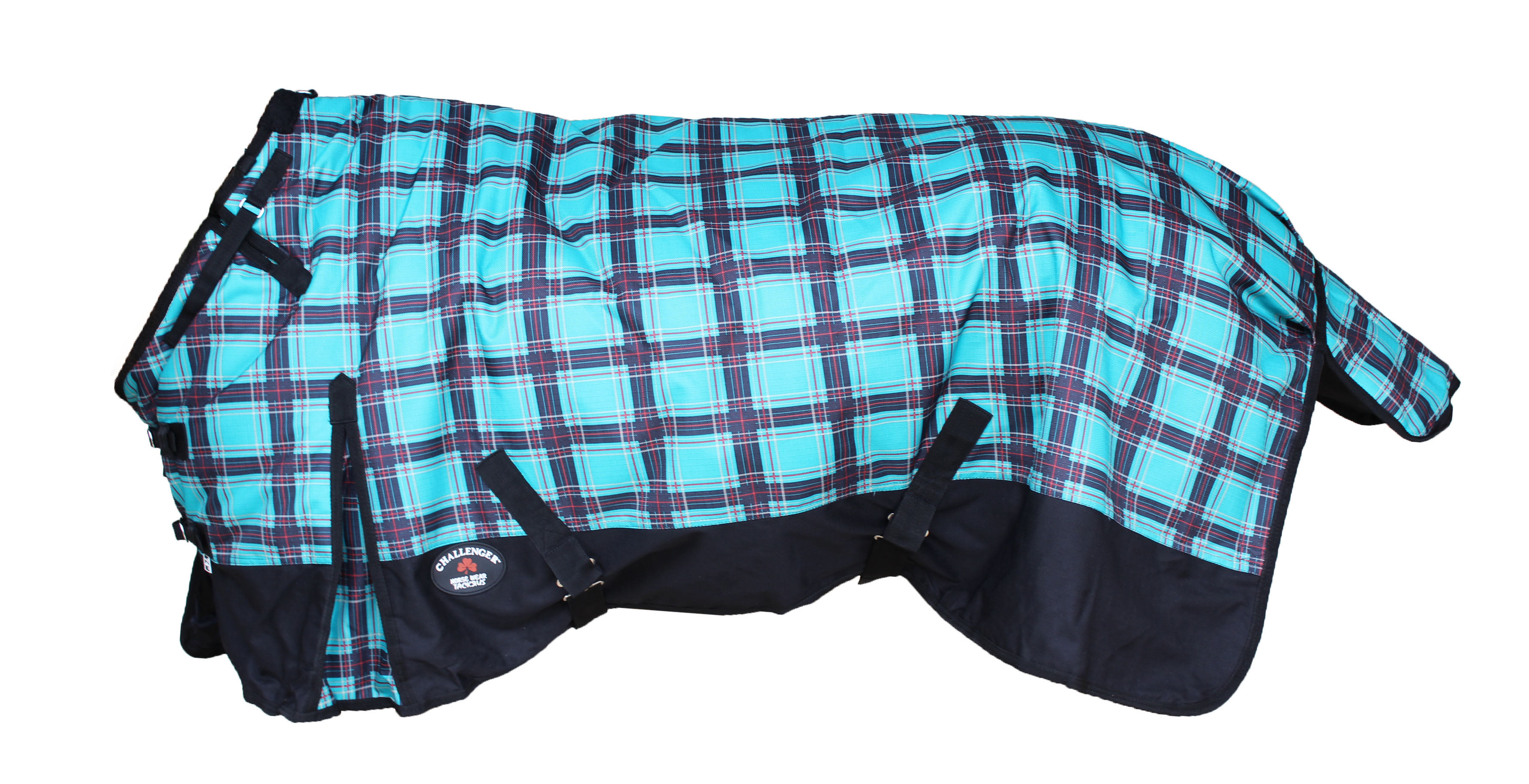 1200d Turnout Waterproof Horse Winter Blanket Heavy Weight Teal 556G