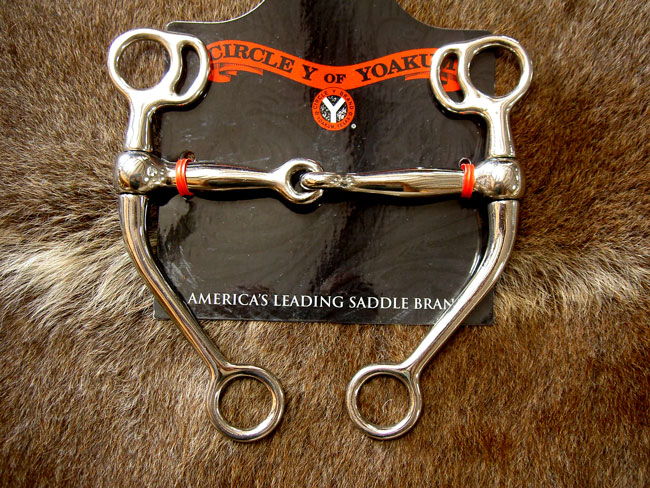 Stainless Steel Tom Thumb Grazing Snaffle Bit 5&quot