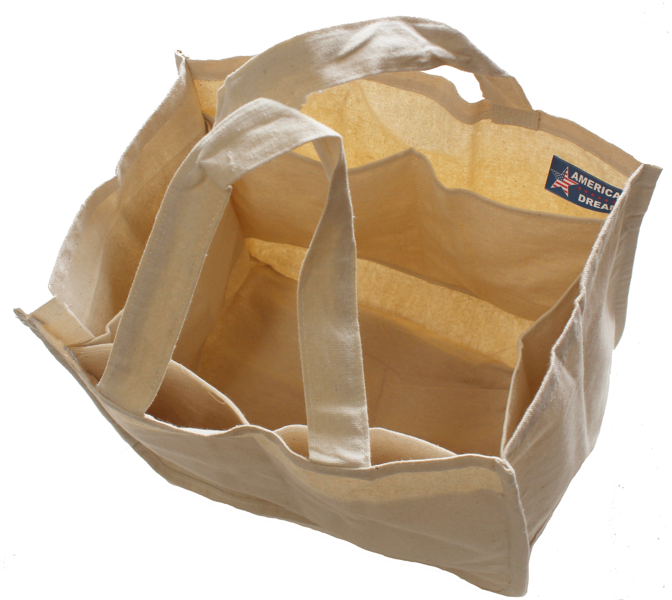 Pcs Organic Cotton Eco-Friendly Reusable Grocery Travel Bag w